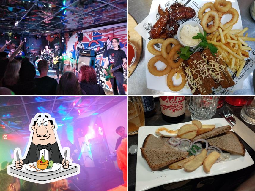 Еда в "Клубе "Big Ben""