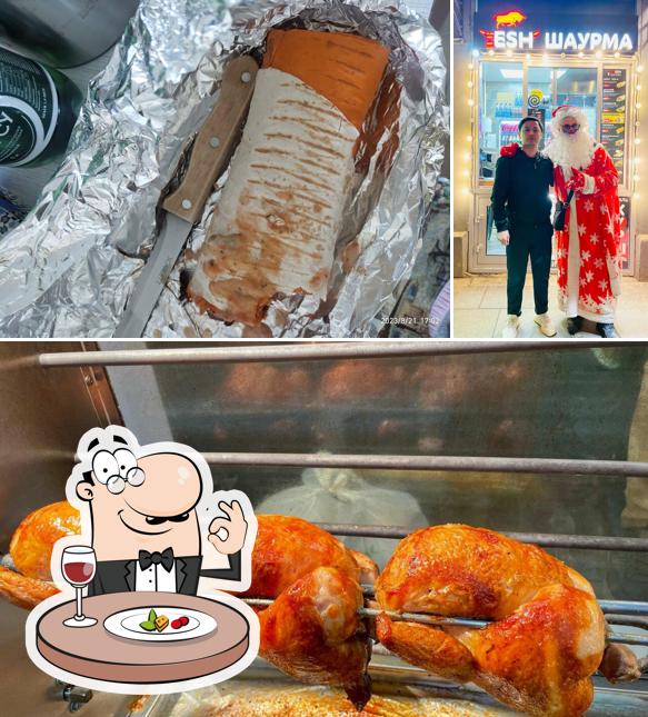 Помимо прочего, в Fresh Шаурма есть еда и внешнее оформление