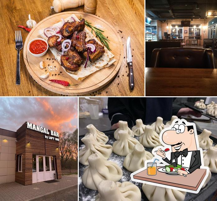 Еда в "Mangal Bar"