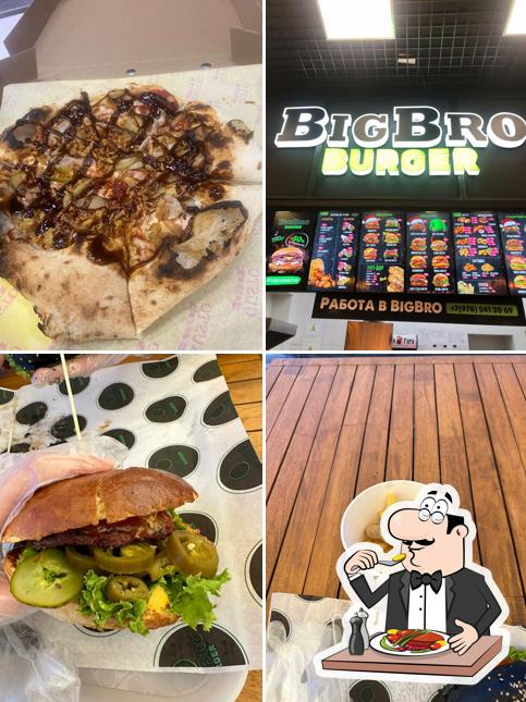 Блюда в "Big Bro Burger"