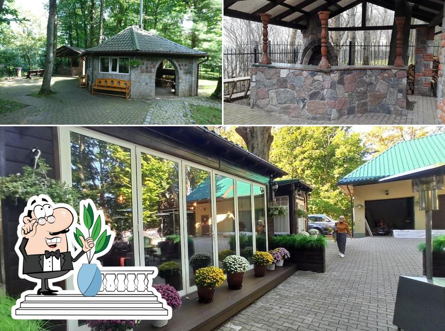 Наслаждайтесь пейзажем, который открывается из "Высокий берег"