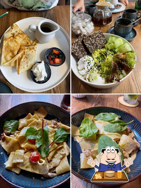 Блюда в "Гнездо"