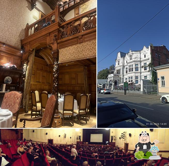 Помимо прочего, в ЦДЛ есть внешнее оформление и внутреннее оформление