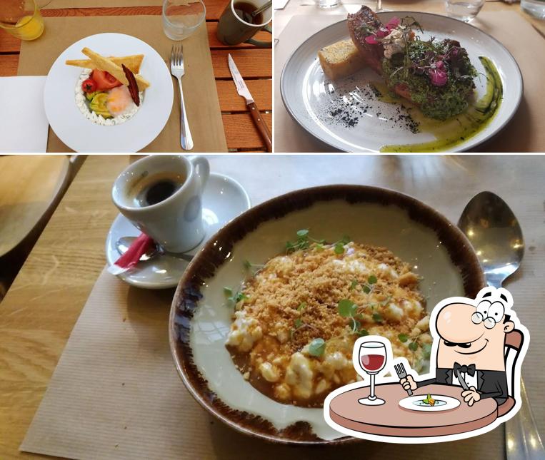 Еда в "Les Gamins"