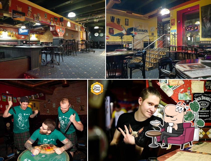 Интерьер "Harat's pub (Хэрата'са Паб)"