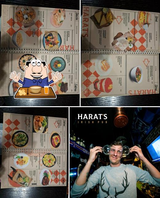 Еда в "Harat's pub (Хэрате'се Паб)"