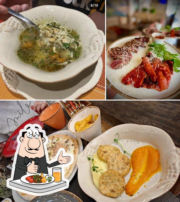 Еда в "Папаше Беппе"