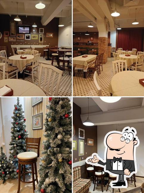 Посмотрите на внутренний интерьер "Ресторана "Семя Слонова""