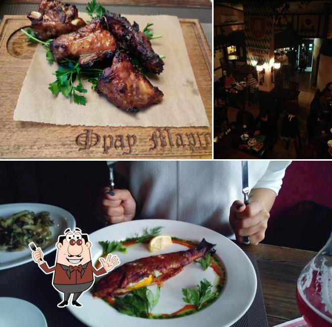 Блюда в "Фрау Марте"