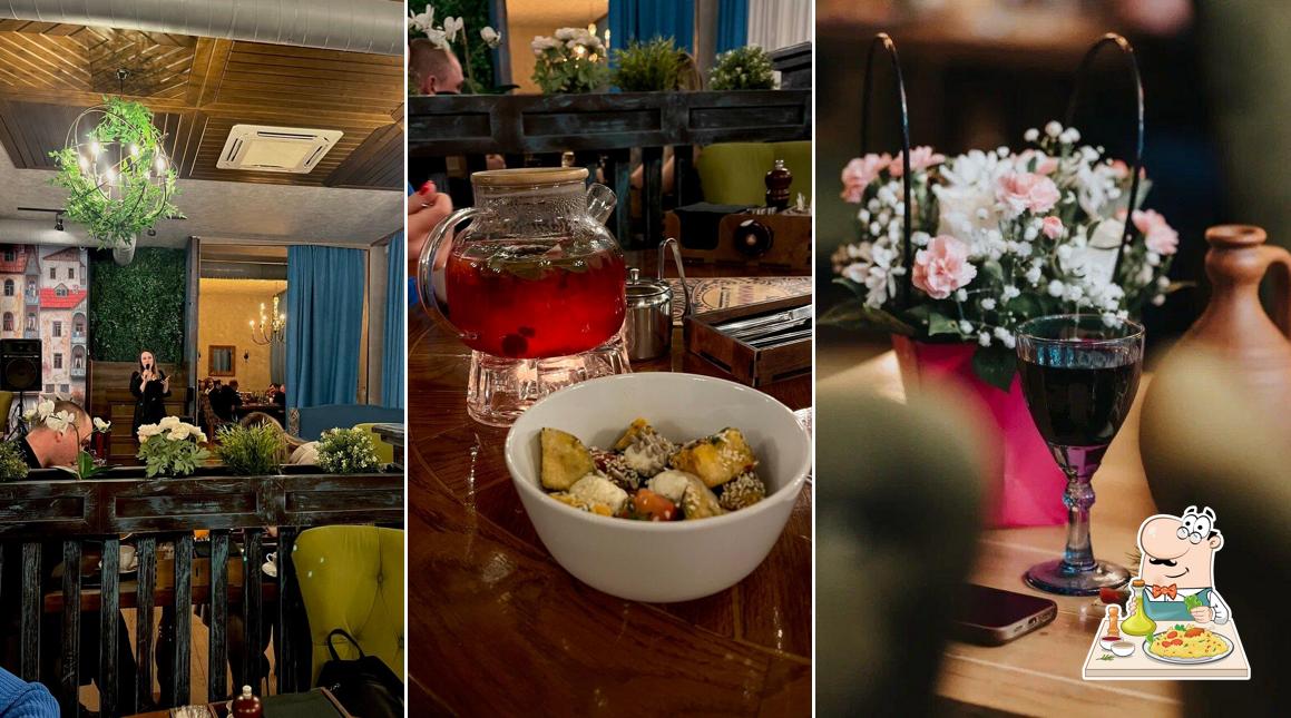 Блюда в "Ресторане Цех"