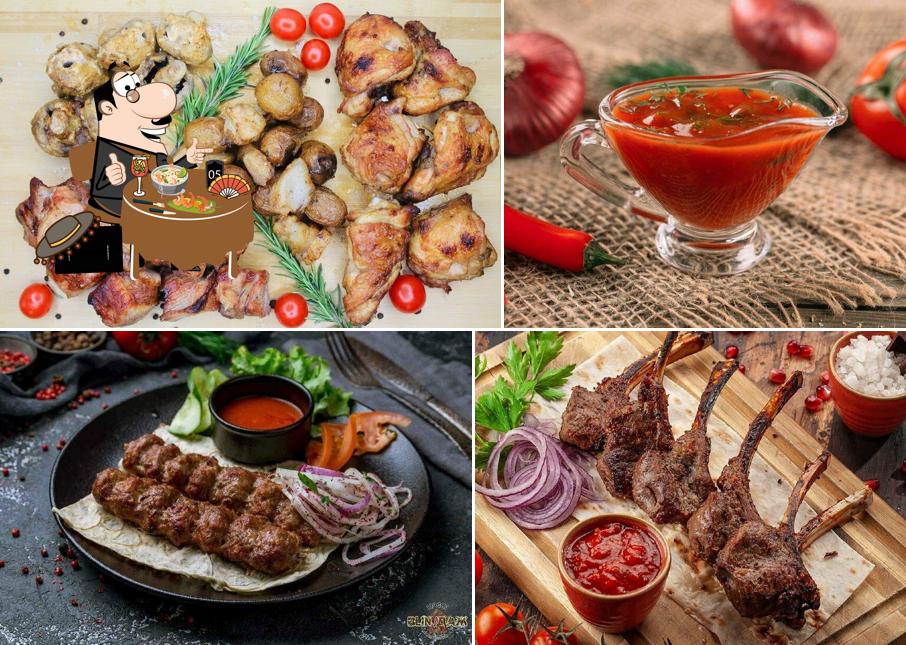 Блюда в "Три шампура"