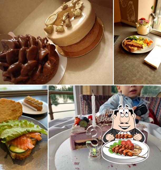 Шоколадный мусс в "Ягодном Облаке"