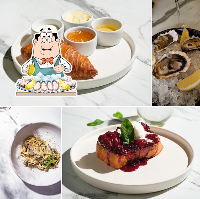 Устрицы в "Моменты"