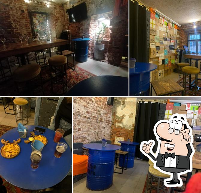 Интерьер "Сизого Оленя"