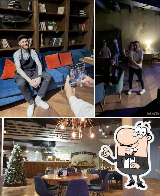 Посмотрите на внутренний интерьер "МАМЫ ГАТА"