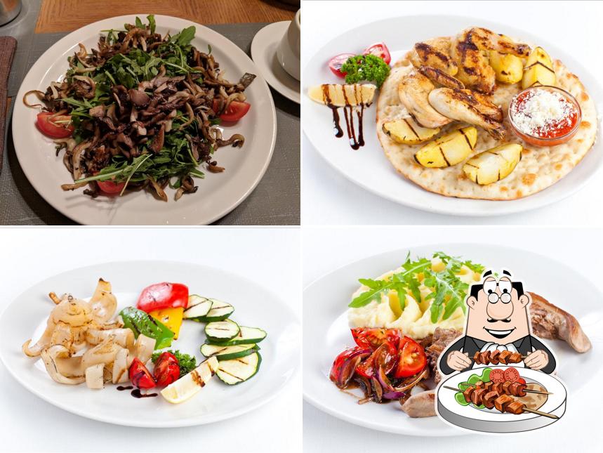 Блюда в "Траттории Венеция"