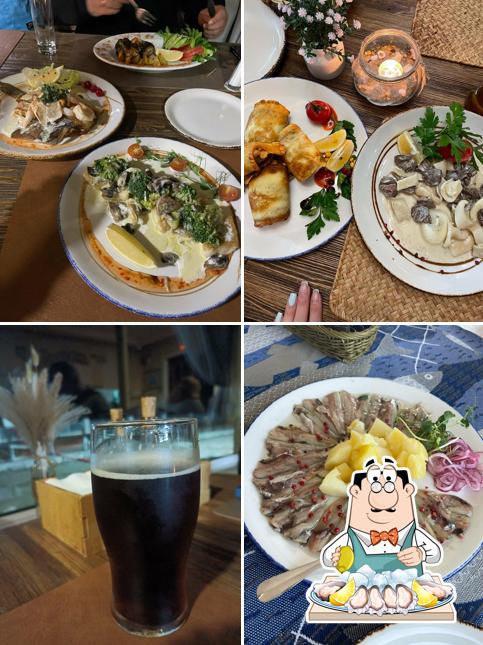 Устрицы в "Доме рыбака"