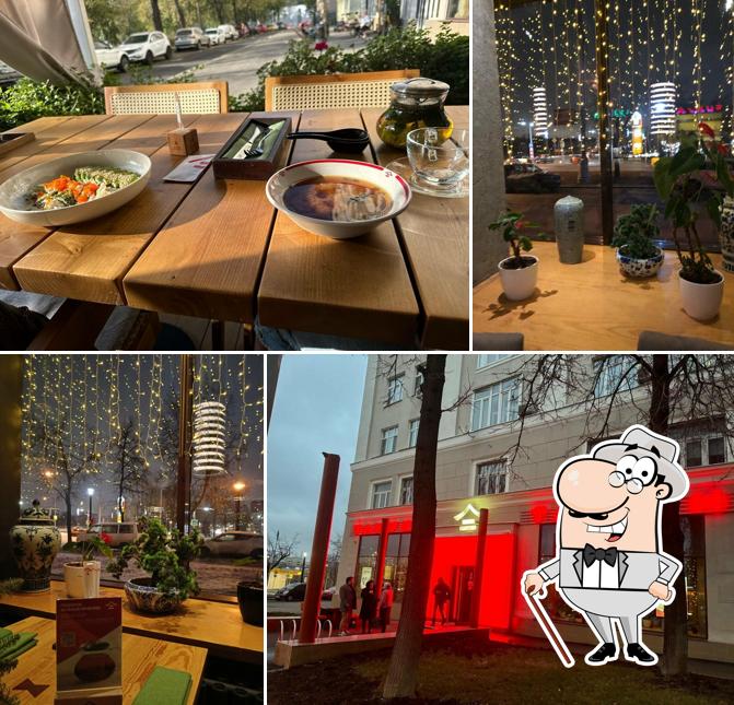 Наслаждайтесь свежим воздухом и пейзажем, открывающемся из "Танук"