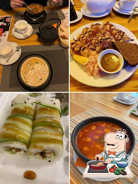 Курица с соусом карри в "Кафе Crazy Tomatoes"