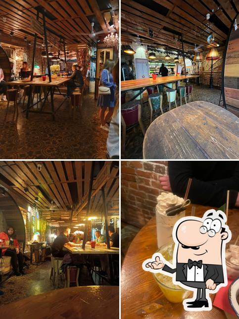 Посмотрите на внутренний интерьер "Лаборатория вкуса"