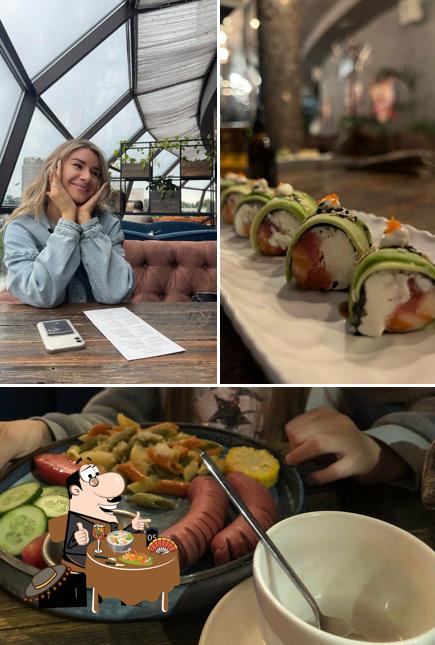 Еда в "Востоке-Западе"