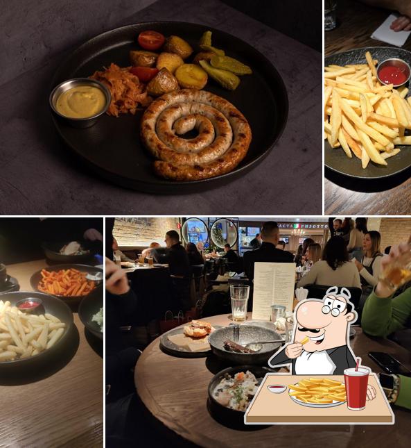 Картофель фри в "The Бык" Картофель фри в "The Бык"