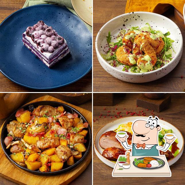 Еда в "Кружке"