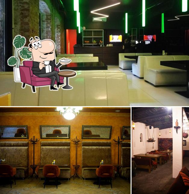 Посмотрите на внутренний интерьер "Хаца Хаус на Рабочей"