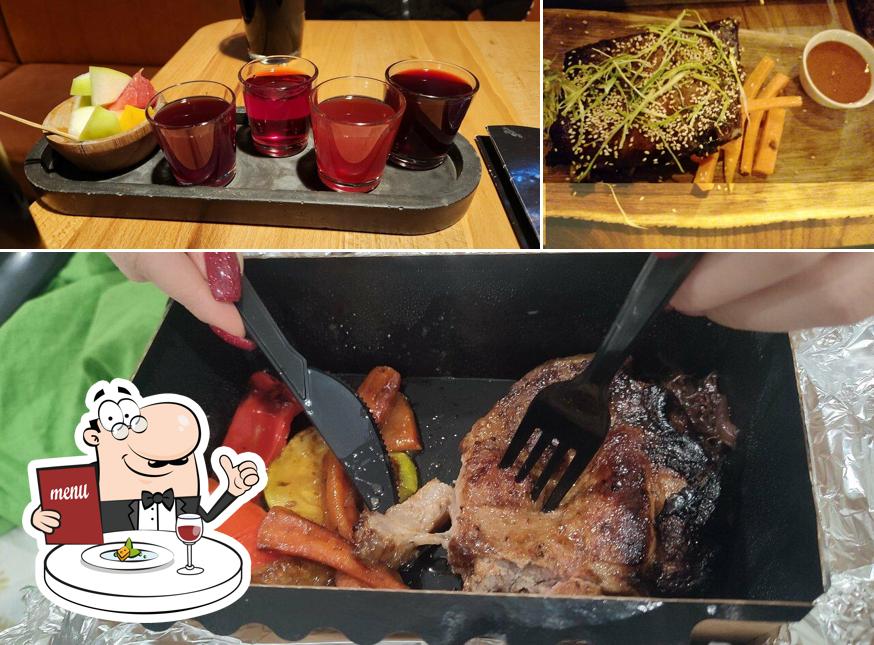 Блюда в "The Rocket"