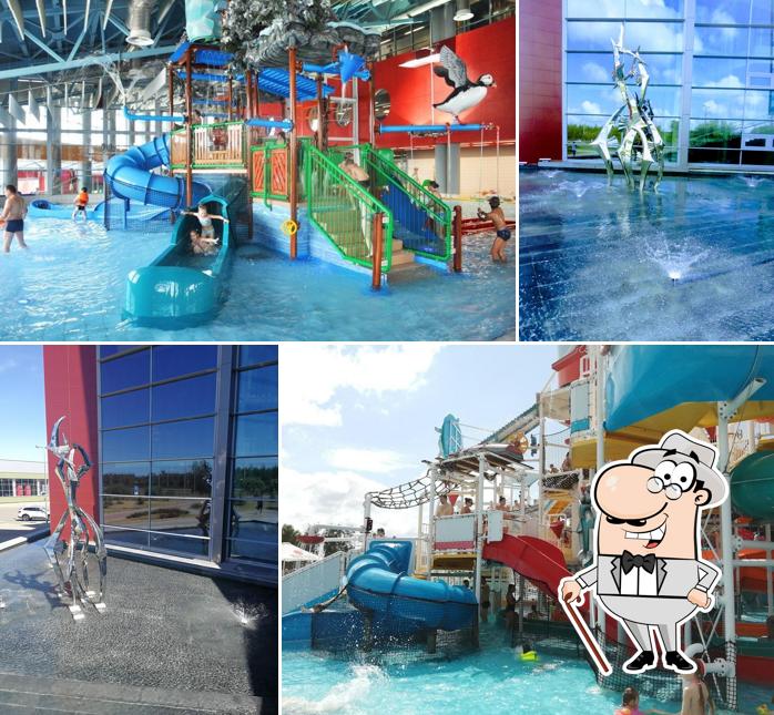 Наслаждайтесь видом , который открывается из "Waterpark Lebyazhy"