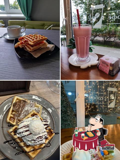 Кофе и Вафли