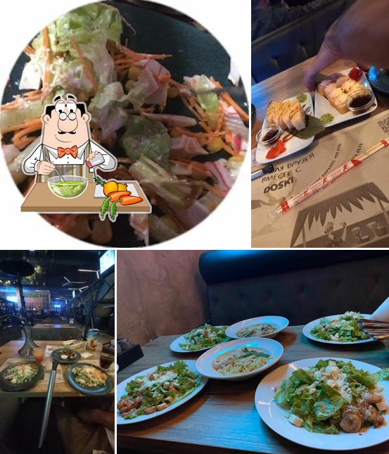 Салат из морских водорослей в "Доски"