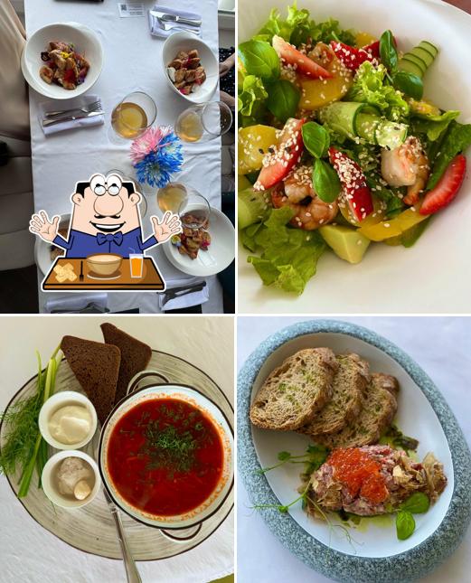 Блюда в "Ресторане Севастополь"