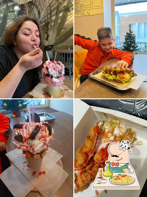 Блюда в "Чуде Вафли"