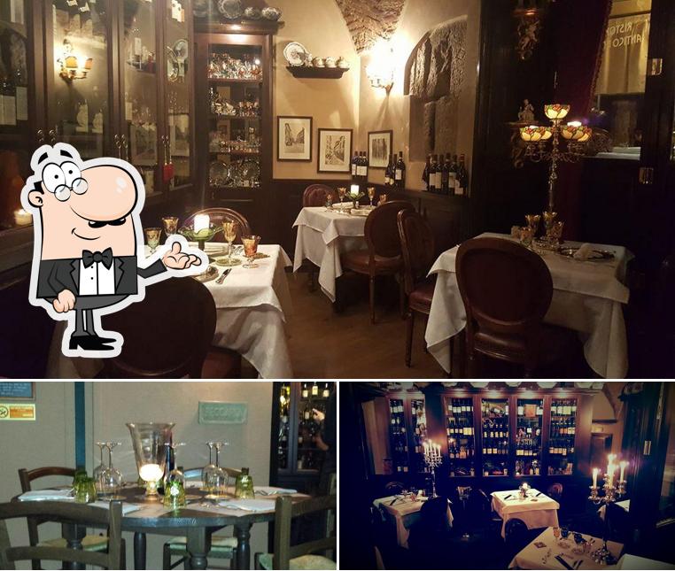 Интерьер "Ristorante Antico Beccaria"