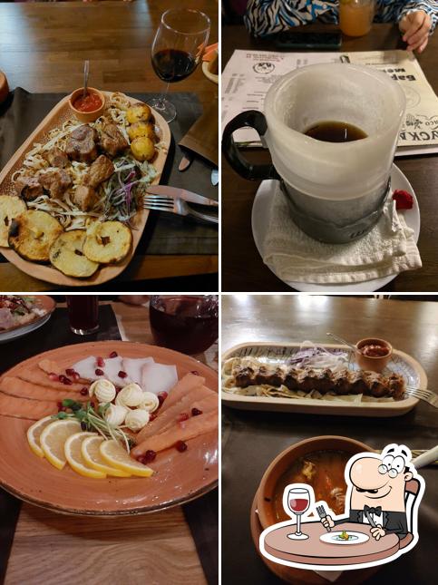 Еда в "Мускат"