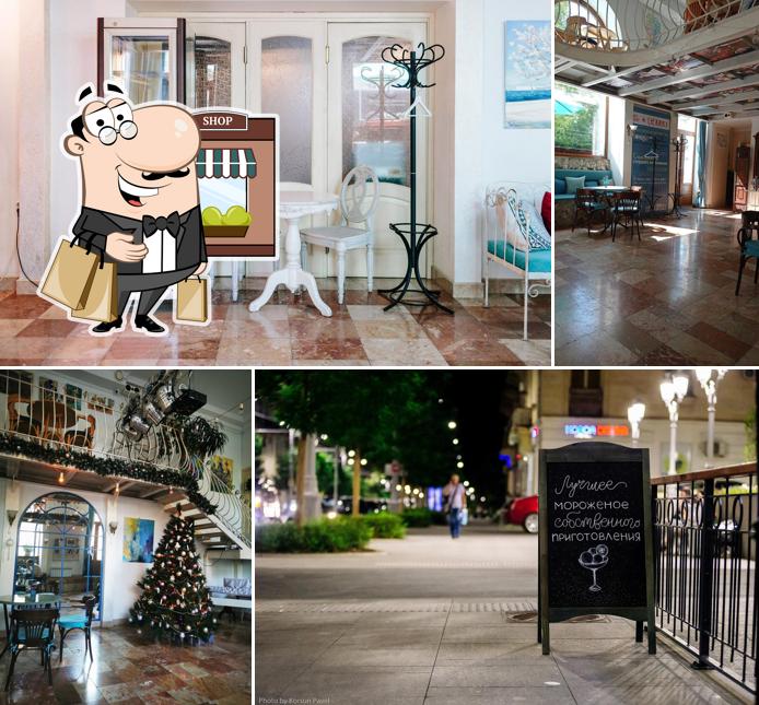 Внешнее оформление - важная особенность "Арта - кафе "Снежинка""