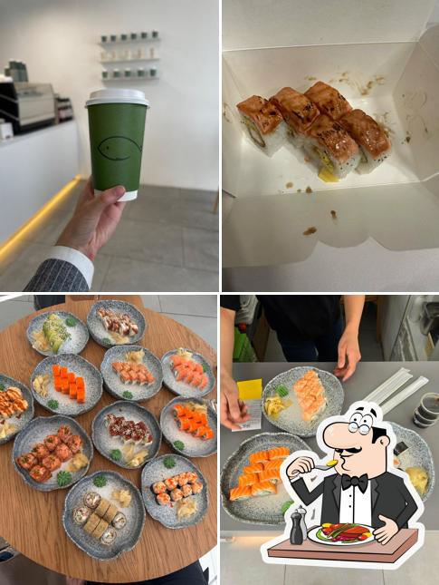 Блюда в "Hēre sushi"