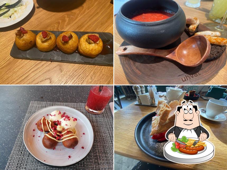 Блюда в "Ухвате"