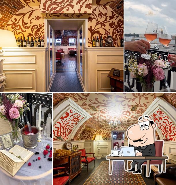 Интерьер "Марии Карлотта в отеле Дворец Трезини"