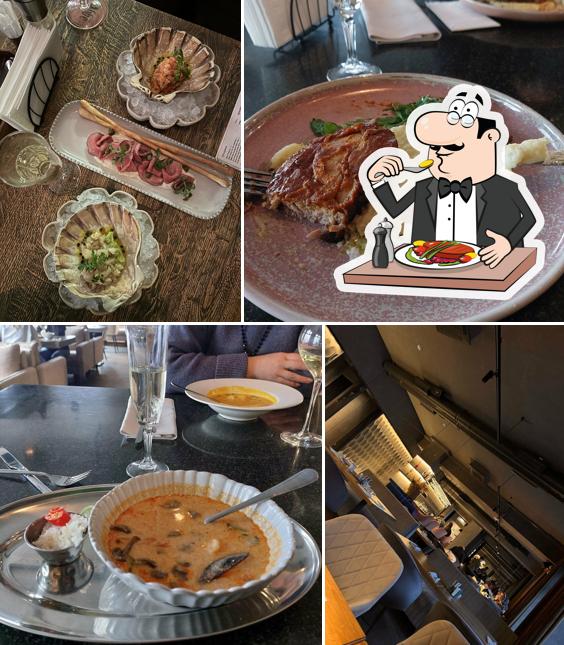 Еда в "Пуси Лебеди"