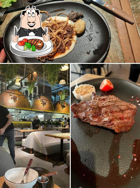 Стейк в "The Бык"