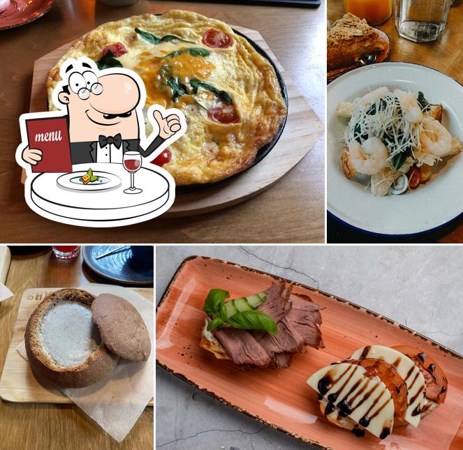 Еда в "Cocos lounge"