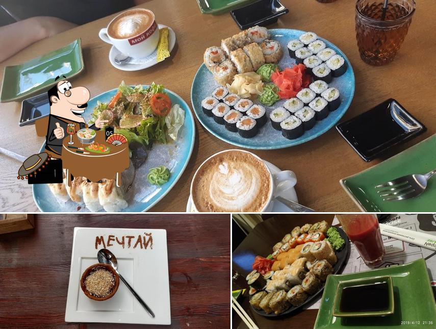 Еда в "Nippon House"