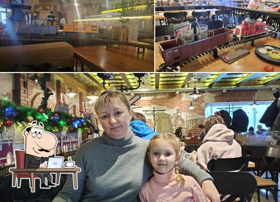 Забронируйте столик в "Ресторане "Паровозове""