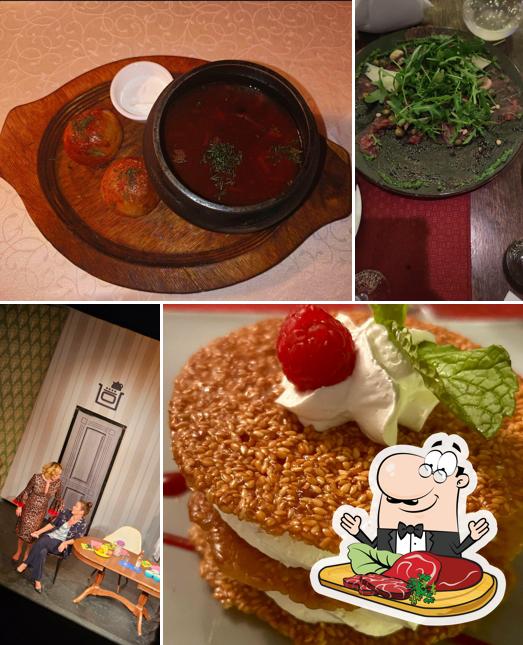 Карпаччо из говядины в "Высоцком"