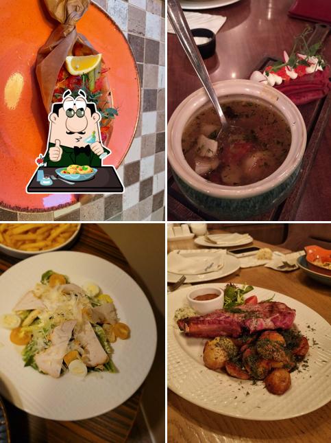 Еда в "Русском Манчестере"