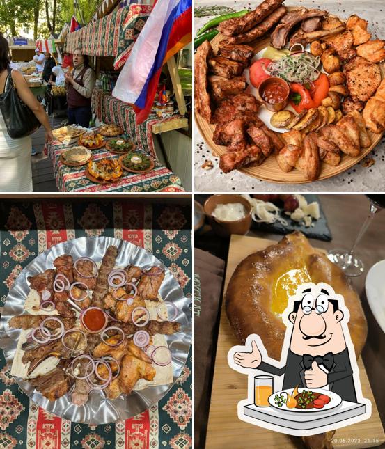 Блюда в "Мускат"