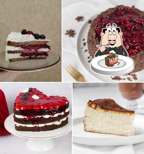 Шоколадный торт в "Патрик&Мари"