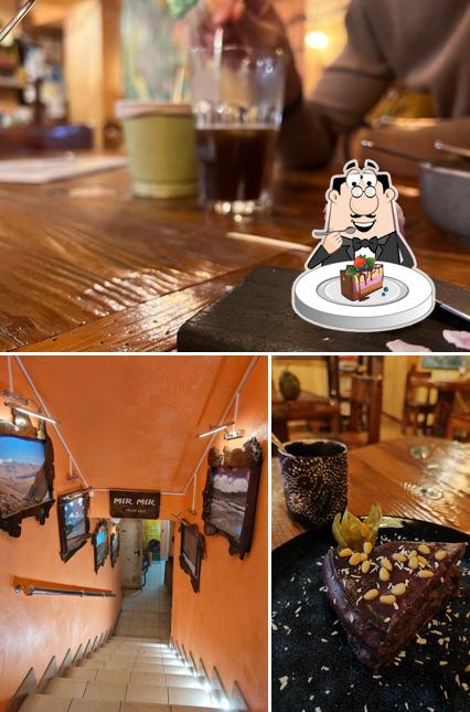 Шоколадный торт в "Mir Mir"